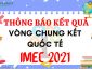 Thông báo kết quả kỳ thi Olympic Toán học trực tuyến quốc tế IMEC 2021