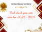 Vinh danh giáo viên năm học 2024-2025