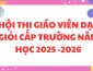 Hội thi Giáo viên dạy giỏi cấp trường năm học 2025-2026