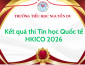 Kết quả thi Tin học Quốc tế HKICO 2026
